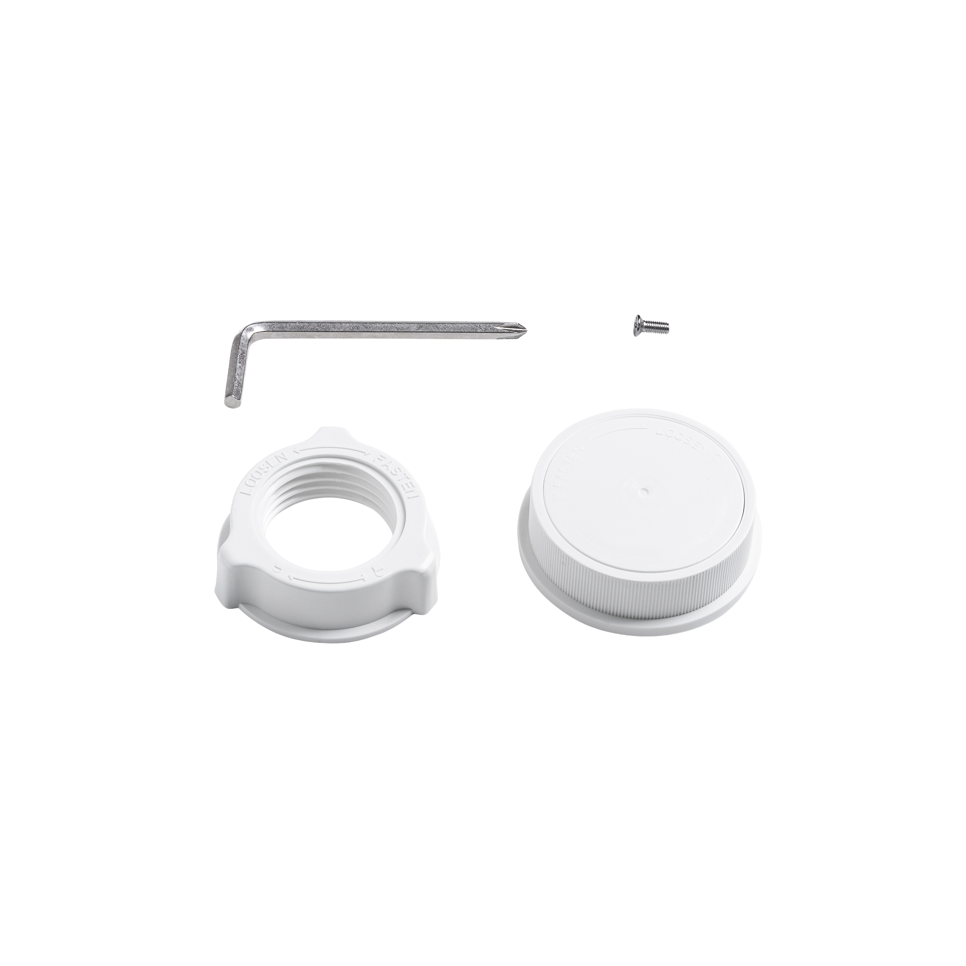 Whisper Flex (Smart/Ultimate) Locking screws White