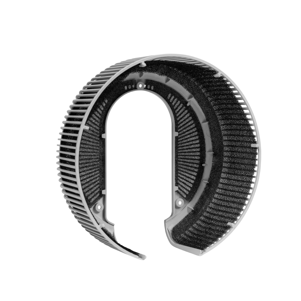 Stream carbon filter