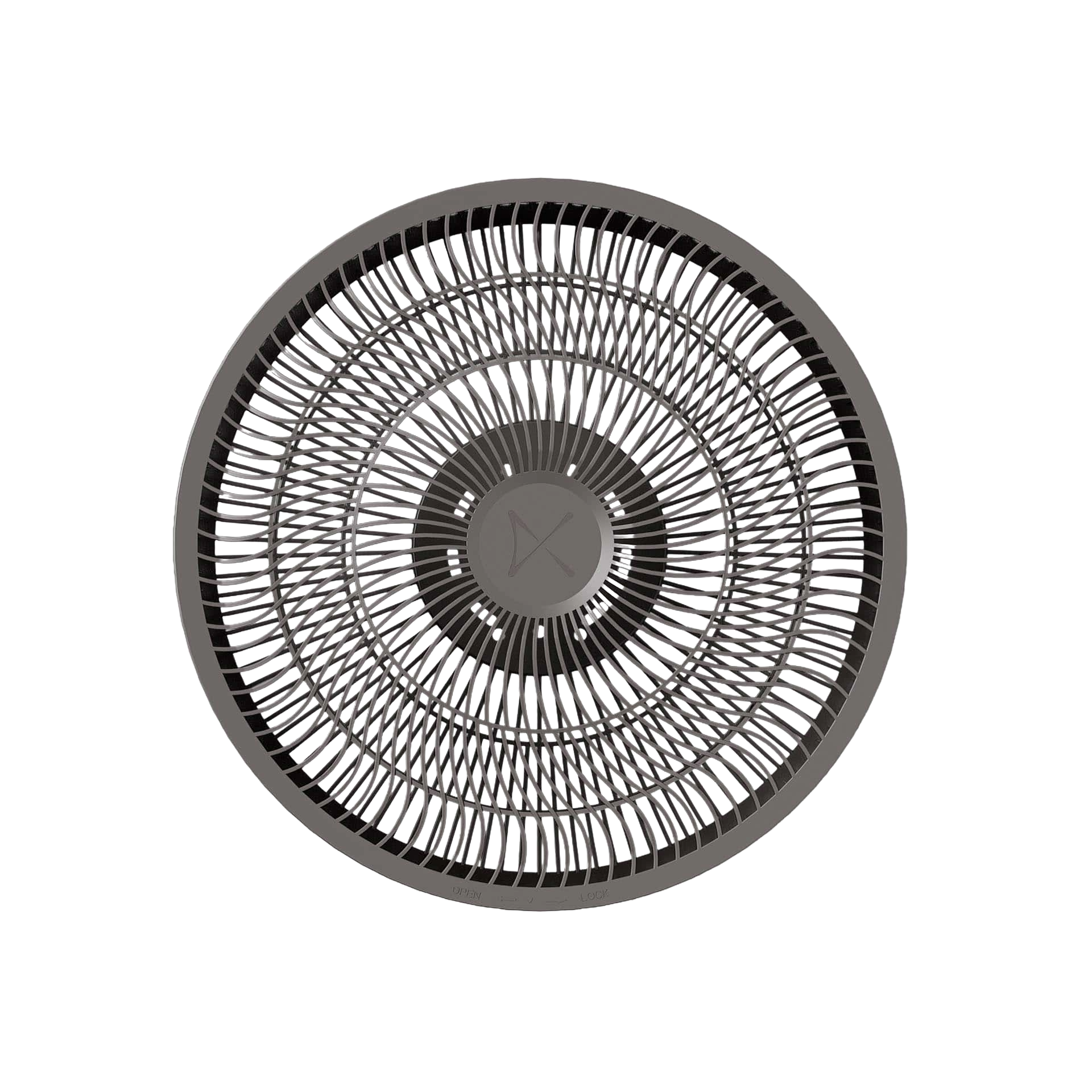 Front Grille Whisper Flex 2 (Smart) Gray