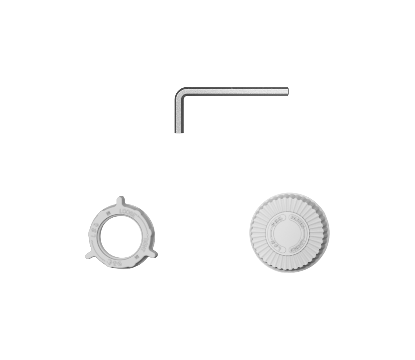 Whisper Essence Mounting Screw set (3 pcs) White