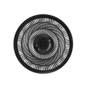 Front Grille Whisper 3 Black
