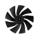 Fan Blade Whisper 3 Black