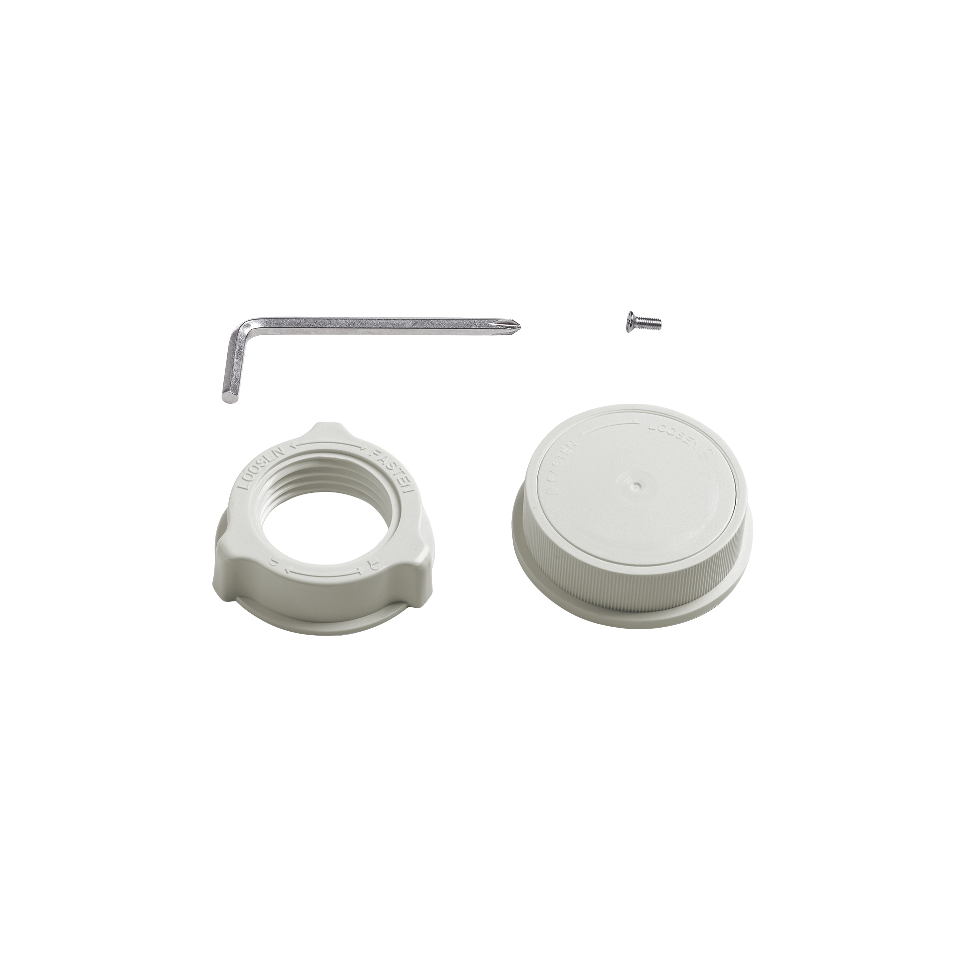 Whisper Flex Sage Mounting Rings + Fan Blade Screw